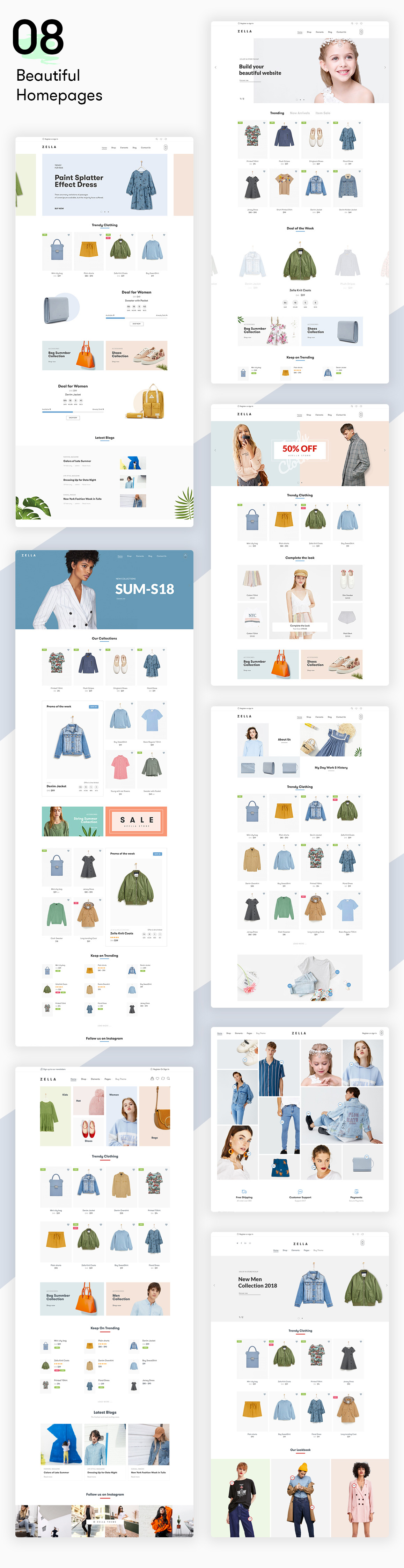 Zella - Chủ đề WordPress AJAX WooCommerce - Hỗ trợ RTL - 4